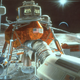 Illustration for article titled Lunar Dreams: 40 Classic Moon Exploration Paintings